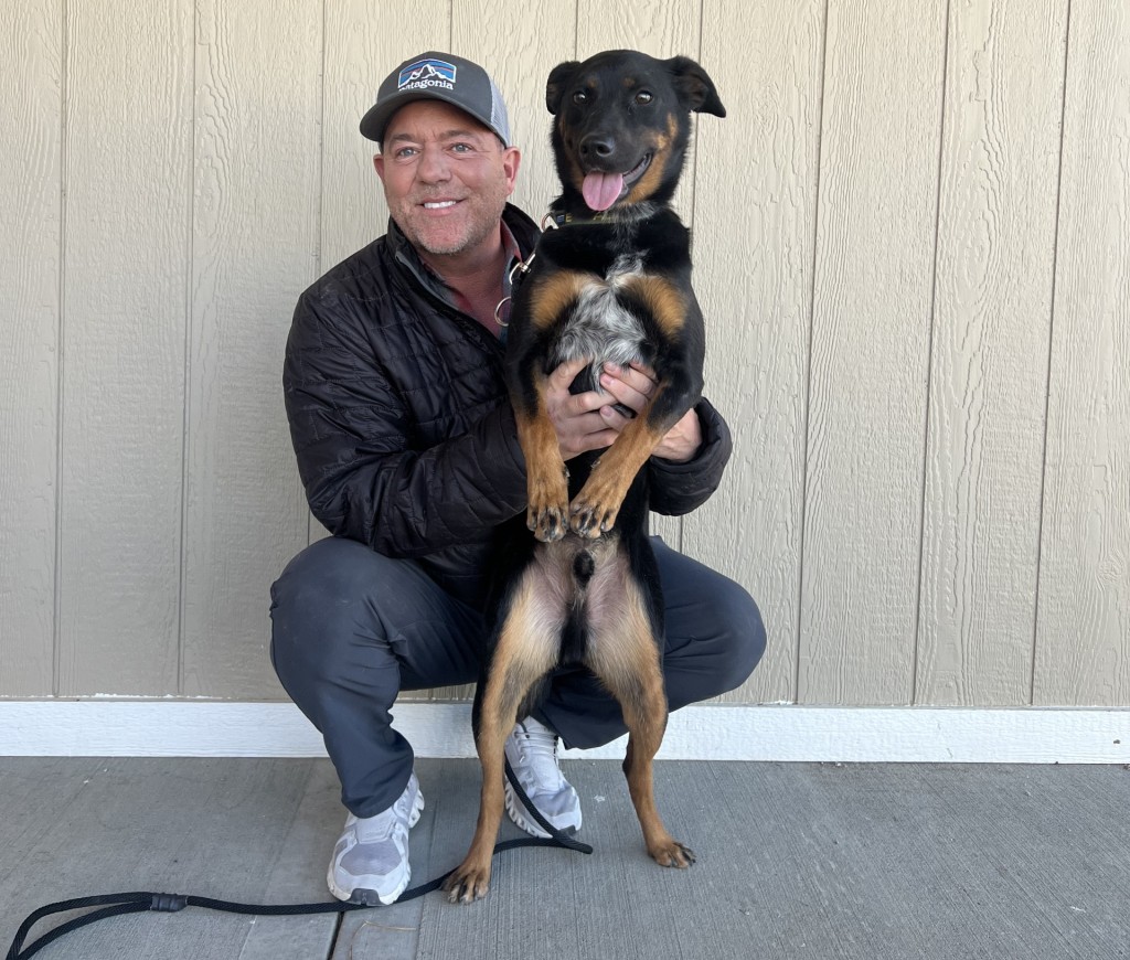 scott poore and mickey the dog